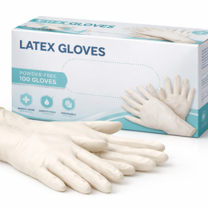 Latex Gloves Box of 100pcs