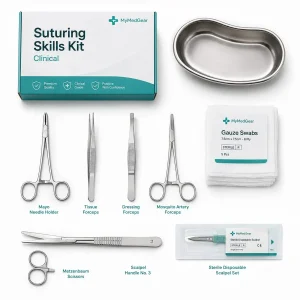 Suturing Skills Kit Clinical – MyMedGear student kit